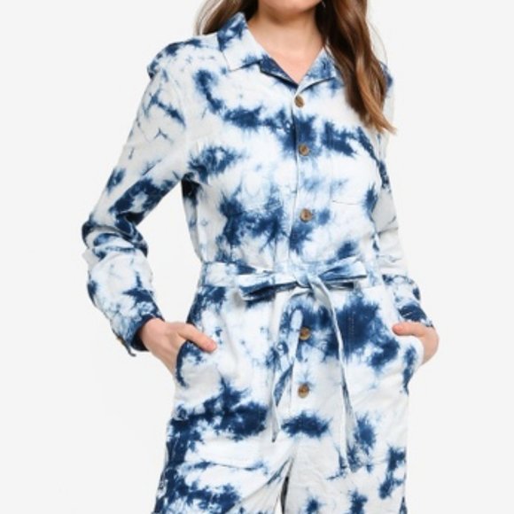 Gap Tie-Dye Romper in size 20 Tall - Picture 2 of 6